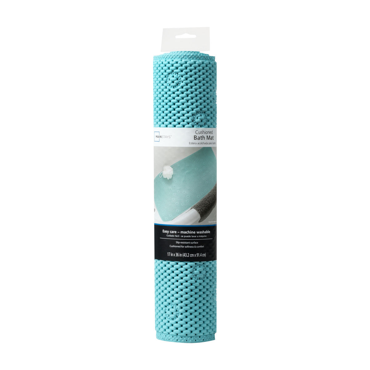 NEW Rans Tierna Premium Bath Mat Aqua NEW Rans Tierna Premium Bath Mat Aqua