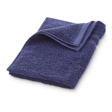 Load image into Gallery viewer, Performance Mix Textured 6-Piece Bath Towel Set - Navy Blue