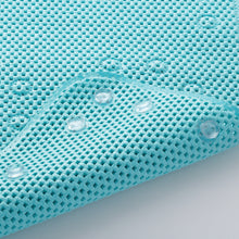 Load image into Gallery viewer, 17 in. x 36 in. Cushioned Bathtub Mat, Aqua