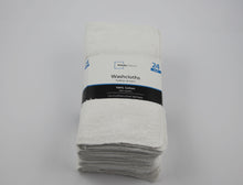 Load image into Gallery viewer, Cotton Washcloth Bundle Collection, 24 Pack, White
