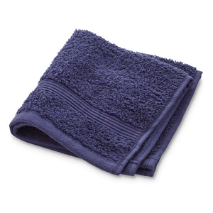 Performance Mix Textured 6-Piece Bath Towel Set - Navy Blue