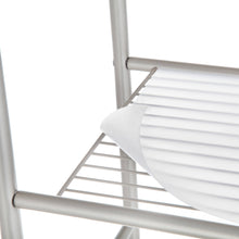 Load image into Gallery viewer, 3-Shelf Bathroom over the Toilet Space Saver with Liner, Satin Nickel