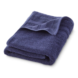Performance Mix Textured 6-Piece Bath Towel Set - Navy Blue