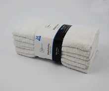 Load image into Gallery viewer, Cotton Washcloth Bundle Collection, 24 Pack, White